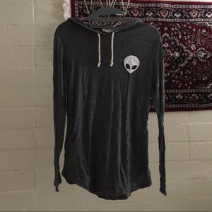 Alien T-Shirt with Hood